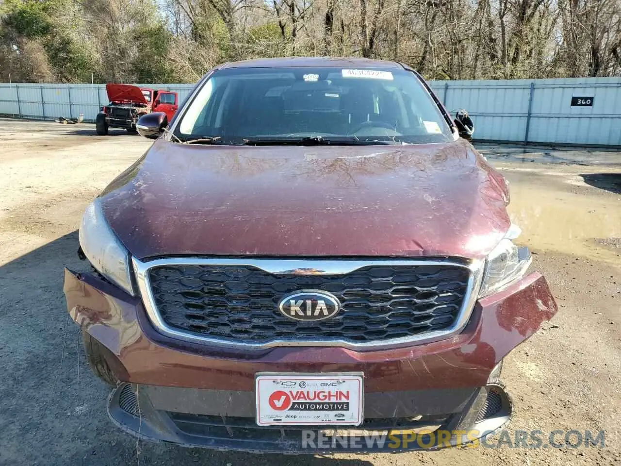 5 Photograph of a damaged car 5XYPGDA30KG554310 KIA SORENTO 2019