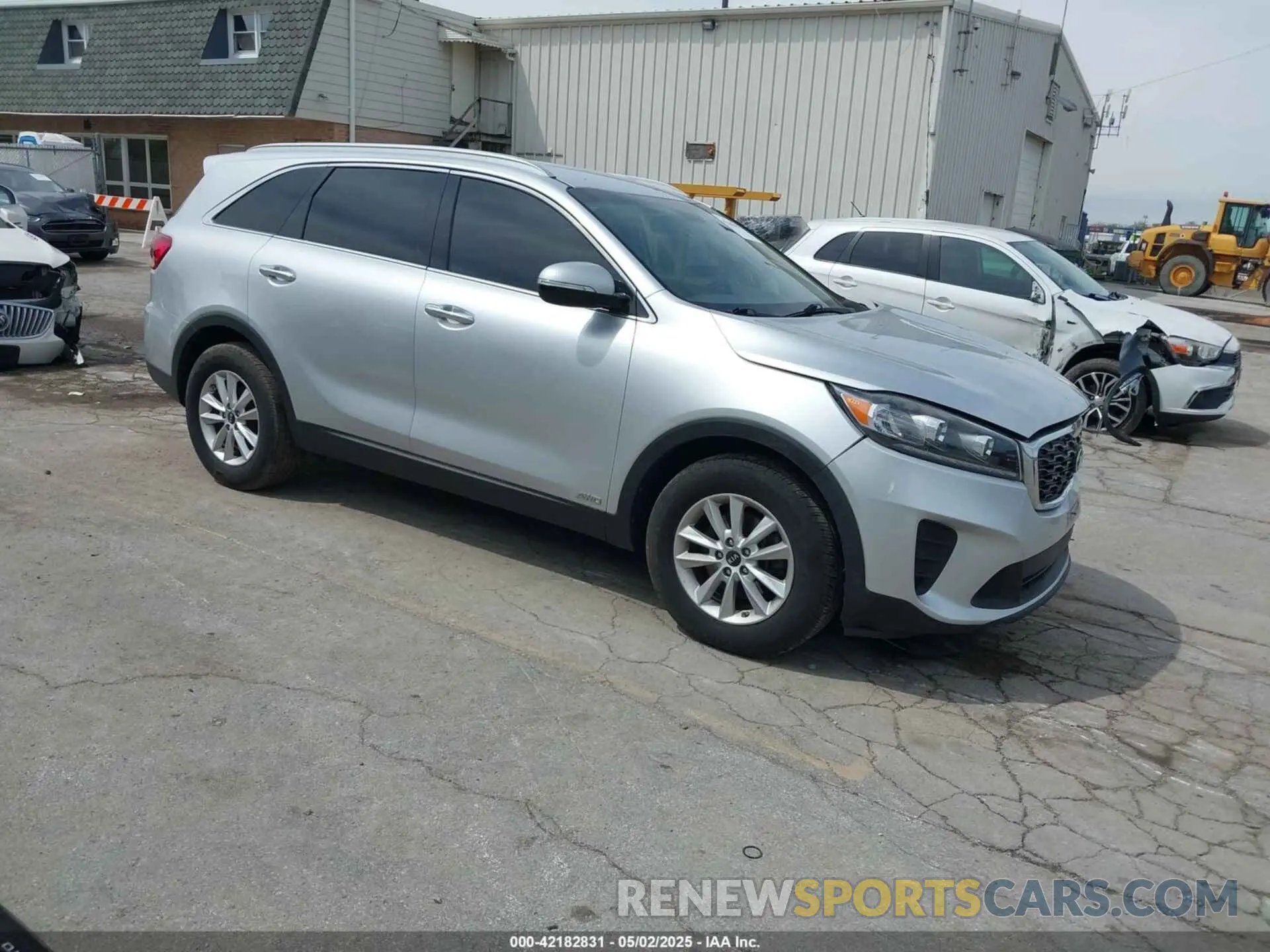 1 Photograph of a damaged car 5XYPGDA31KG434841 KIA SORENTO 2019