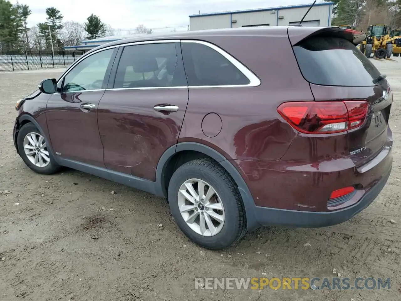 2 Photograph of a damaged car 5XYPGDA34KG473486 KIA SORENTO 2019
