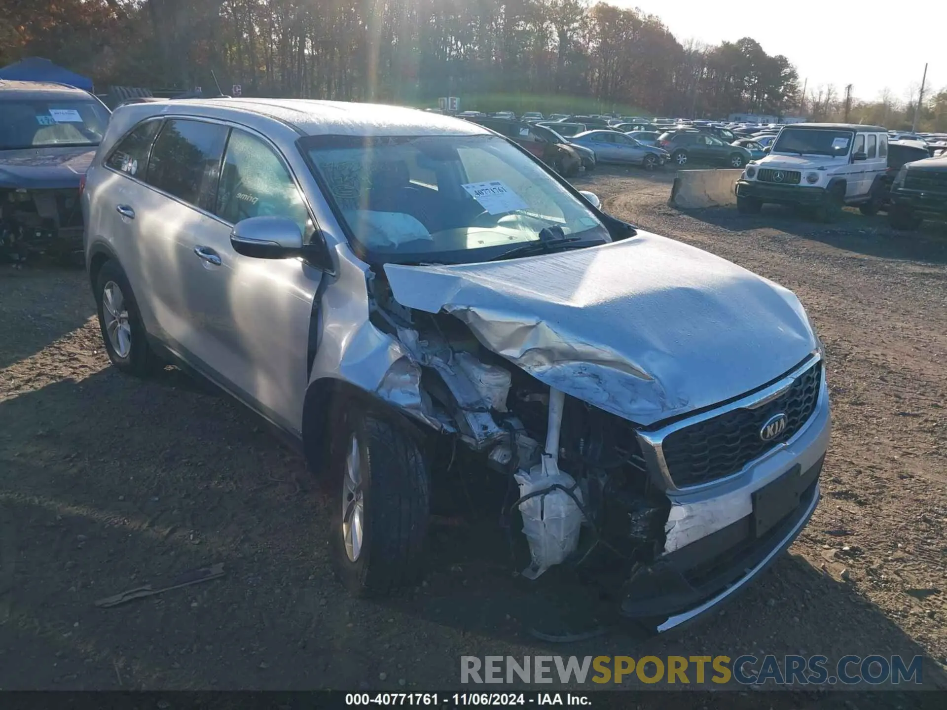 6 Photograph of a damaged car 5XYPGDA34KG526946 KIA SORENTO 2019