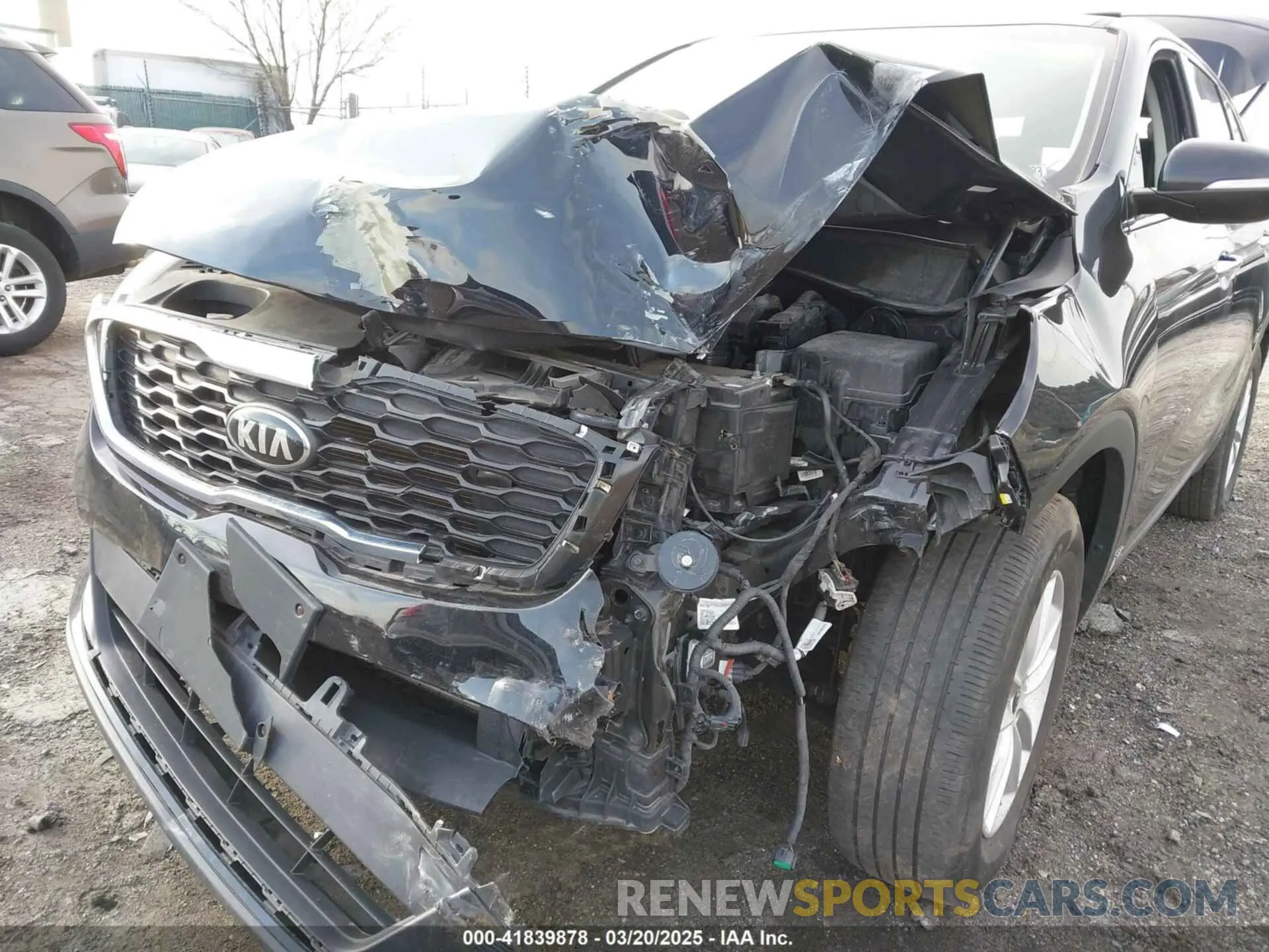 6 Photograph of a damaged car 5XYPGDA35KG553010 KIA SORENTO 2019