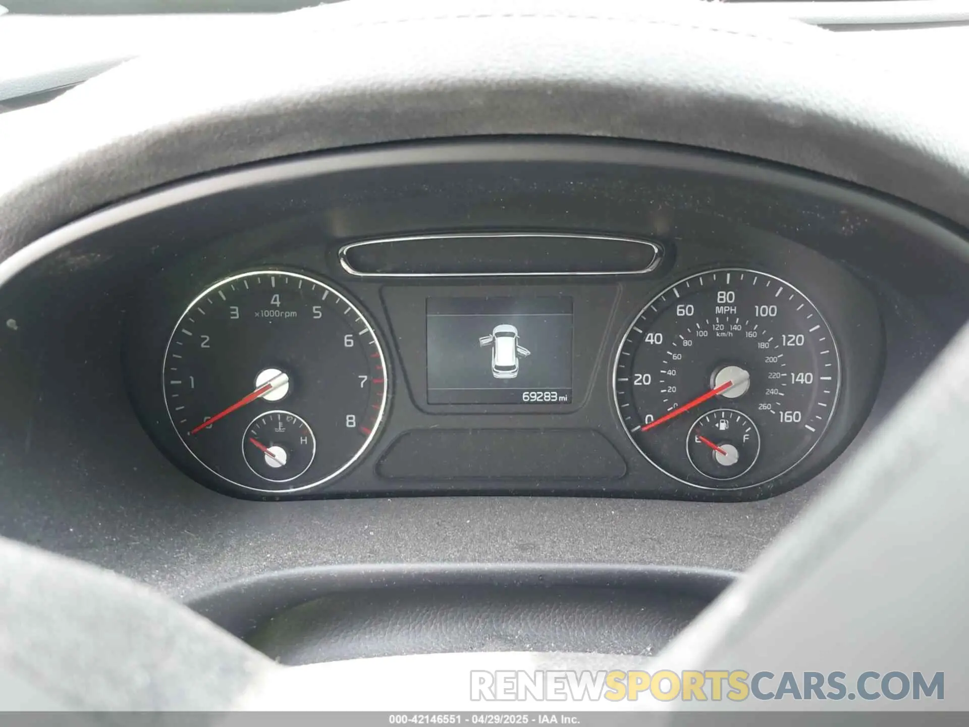 7 Photograph of a damaged car 5XYPGDA36KG439646 KIA SORENTO 2019