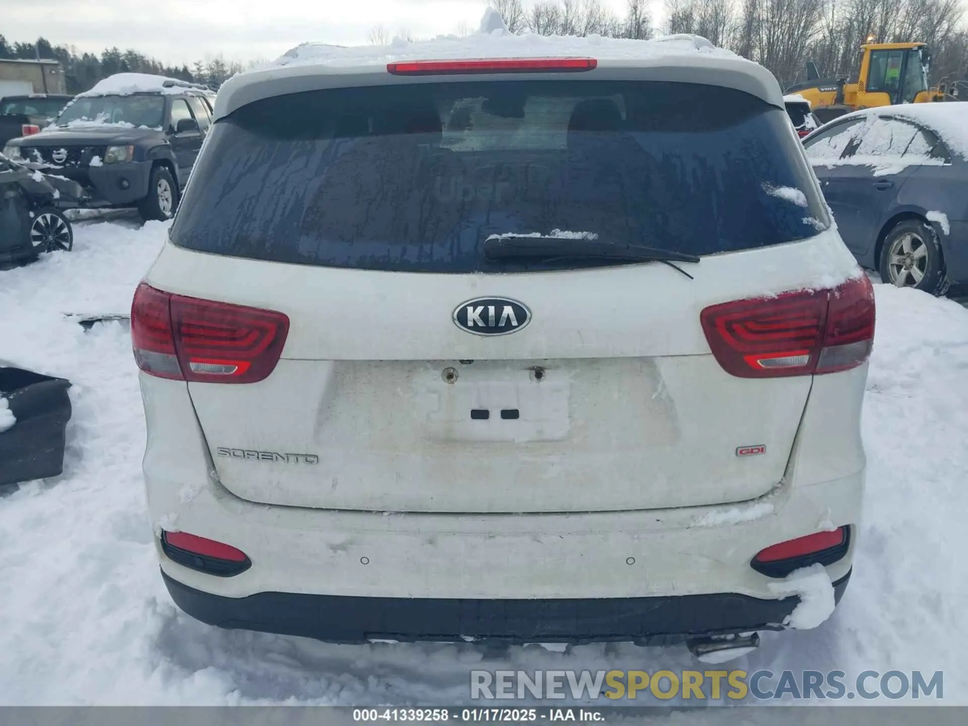 17 Photograph of a damaged car 5XYPGDA36KG591197 KIA SORENTO 2019