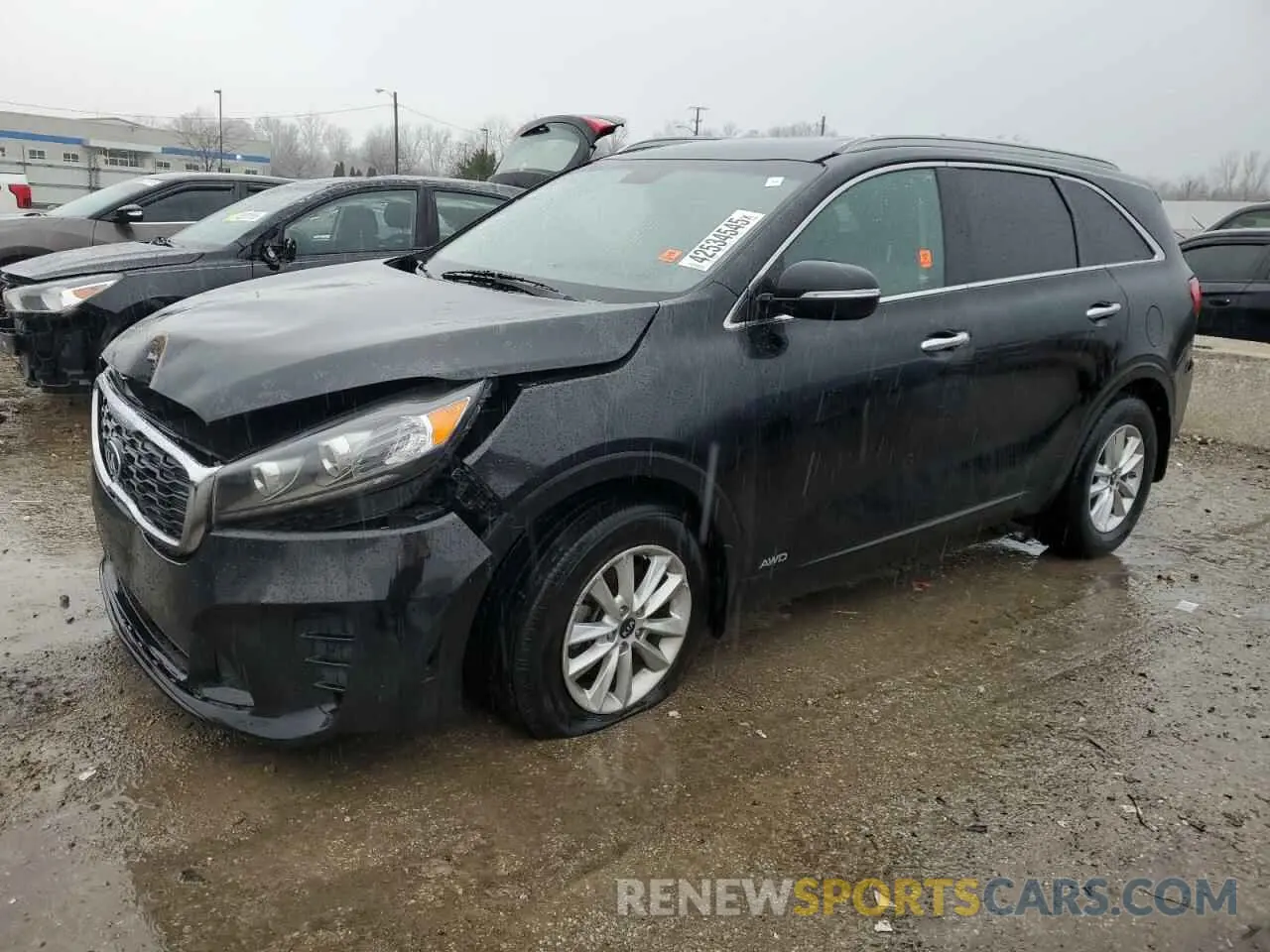 1 Photograph of a damaged car 5XYPGDA37KG507744 KIA SORENTO 2019