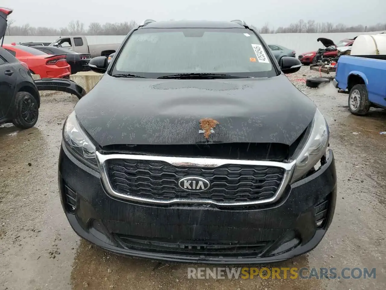5 Photograph of a damaged car 5XYPGDA37KG507744 KIA SORENTO 2019
