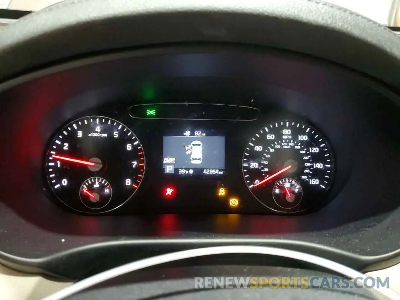 9 Photograph of a damaged car 5XYPGDA37KG525547 KIA SORENTO 2019