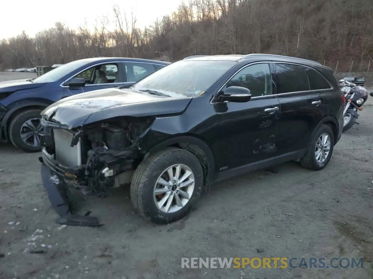 1 Photograph of a damaged car 5XYPGDA38KG432889 KIA SORENTO 2019