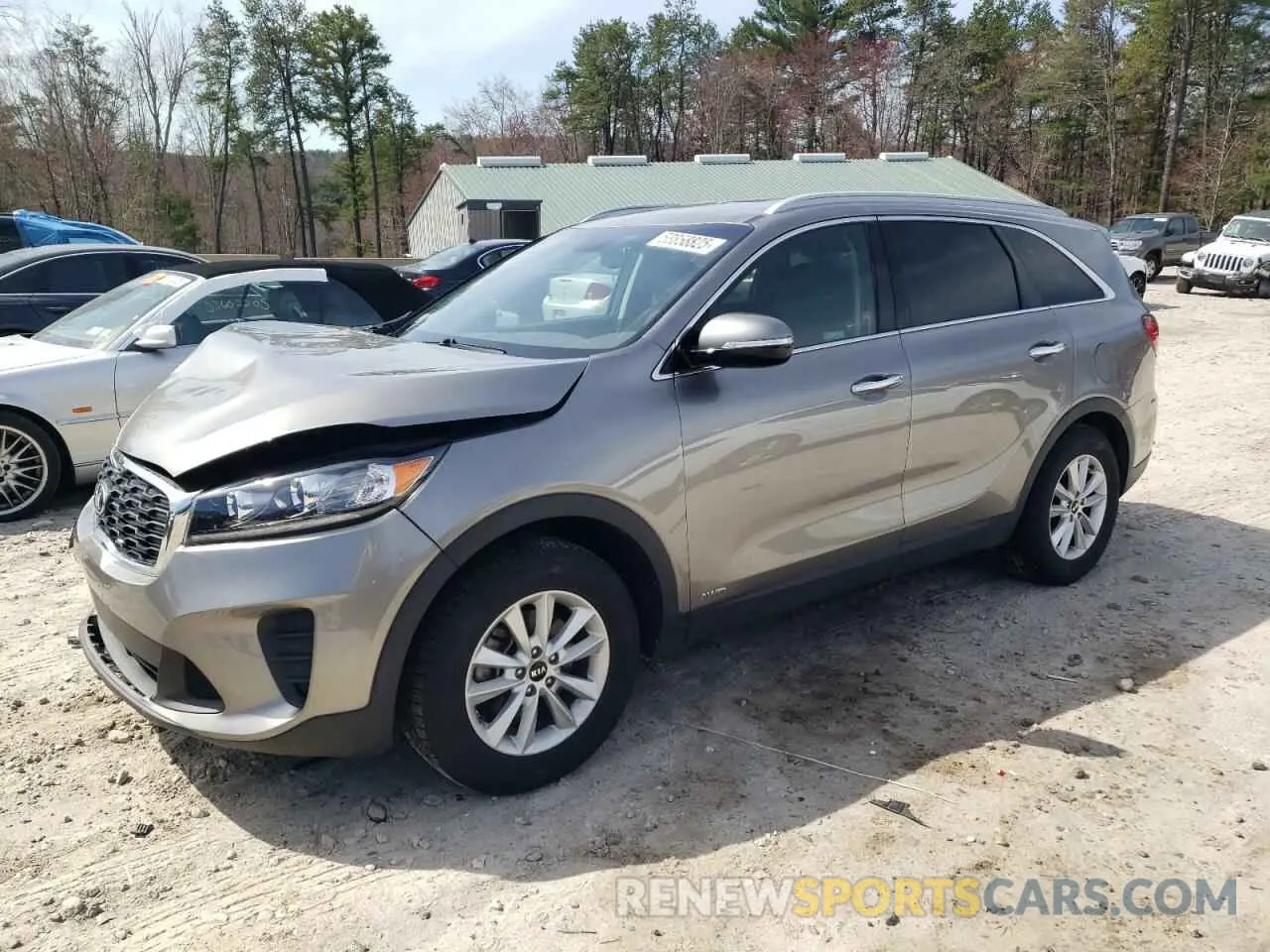 1 Photograph of a damaged car 5XYPGDA39KG532936 KIA SORENTO 2019