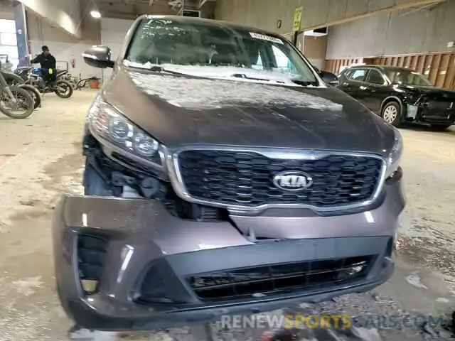11 Photograph of a damaged car 5XYPGDA39KG554855 KIA SORENTO 2019