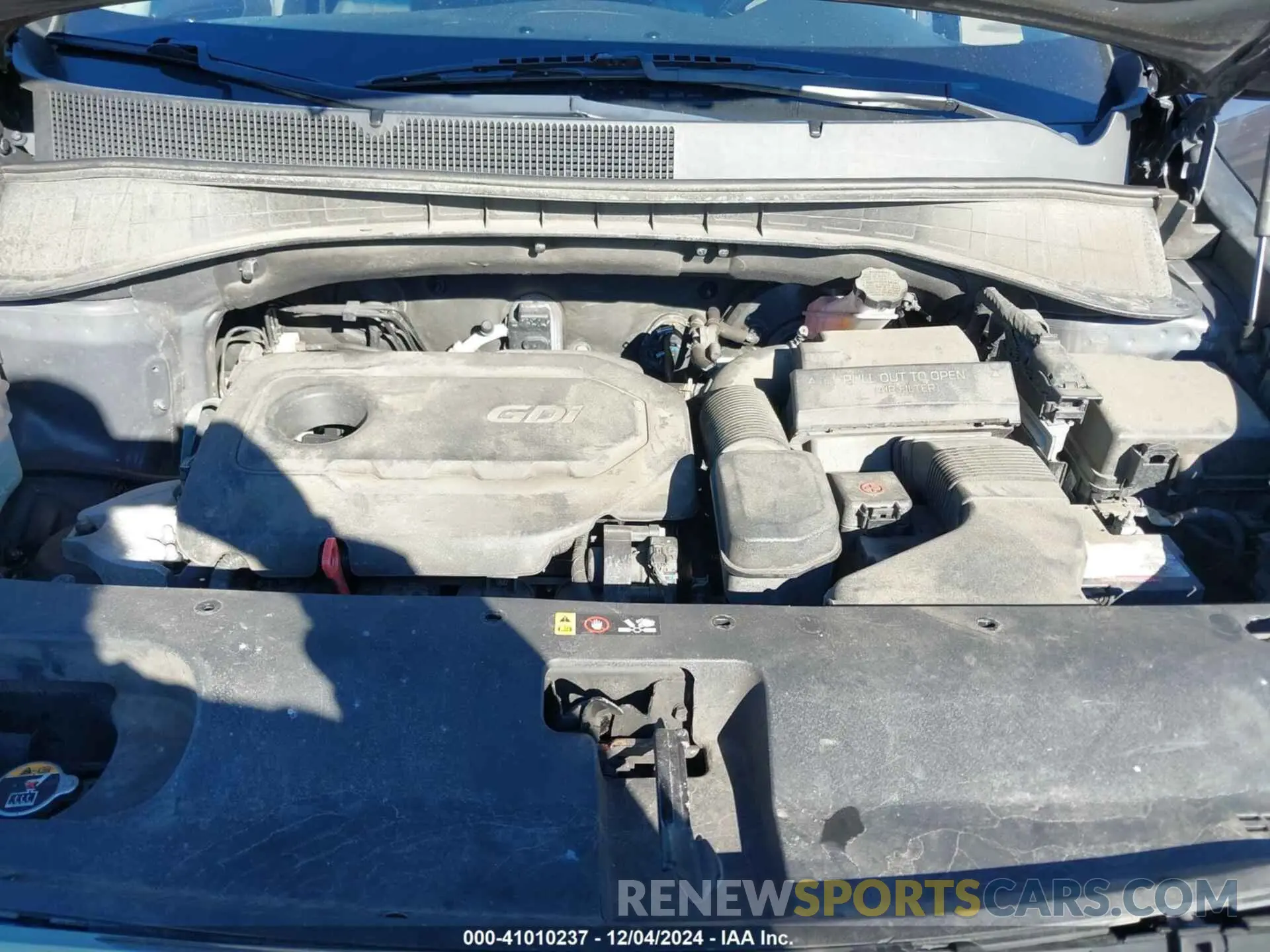 10 Photograph of a damaged car 5XYPGDA3XKG436510 KIA SORENTO 2019