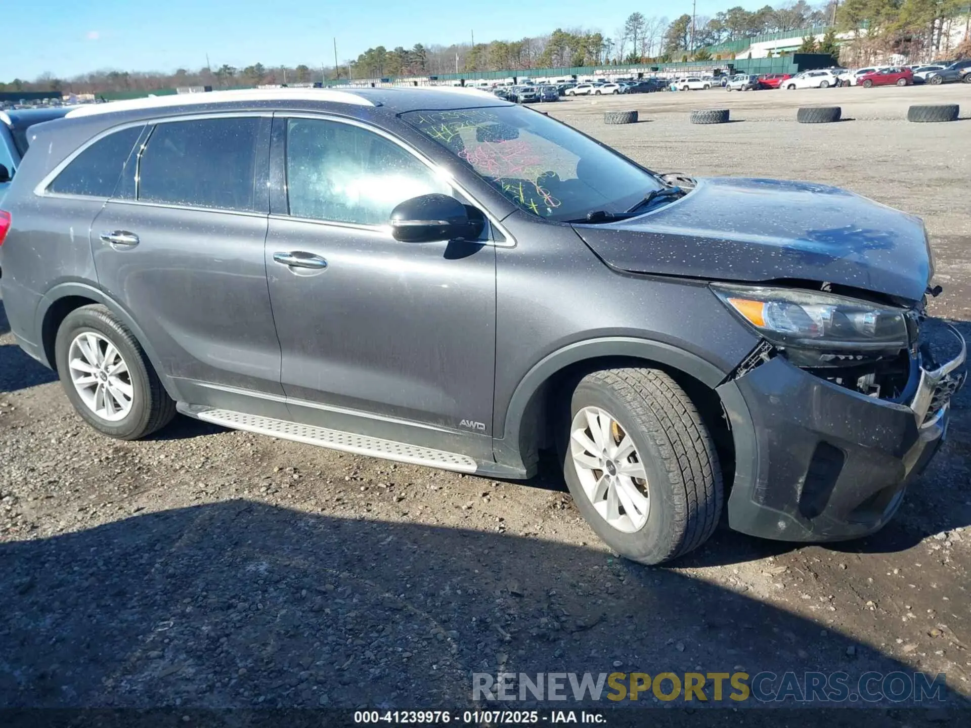 13 Photograph of a damaged car 5XYPGDA3XKG437009 KIA SORENTO 2019