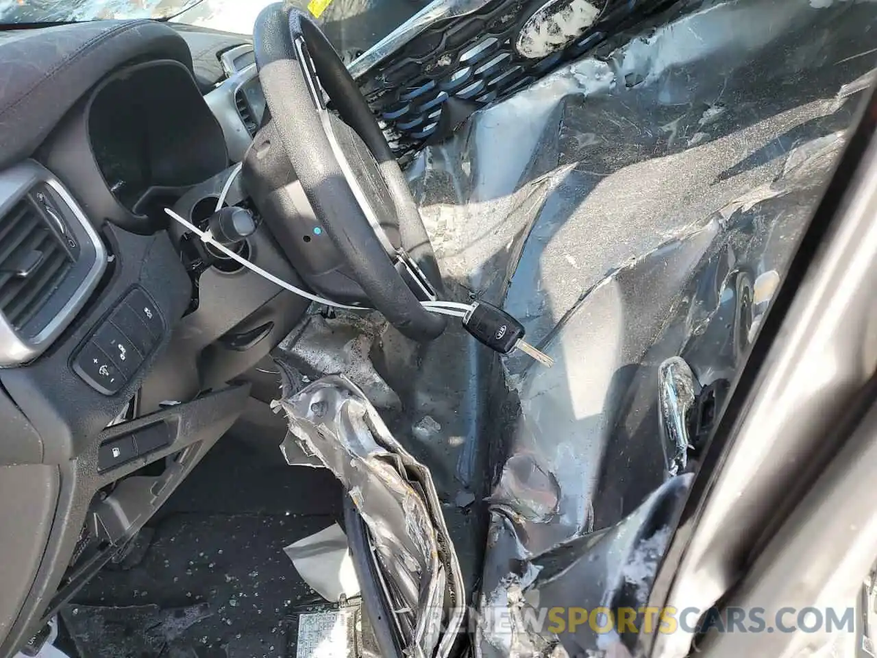 7 Photograph of a damaged car 5XYPGDA3XKG459446 KIA SORENTO 2019