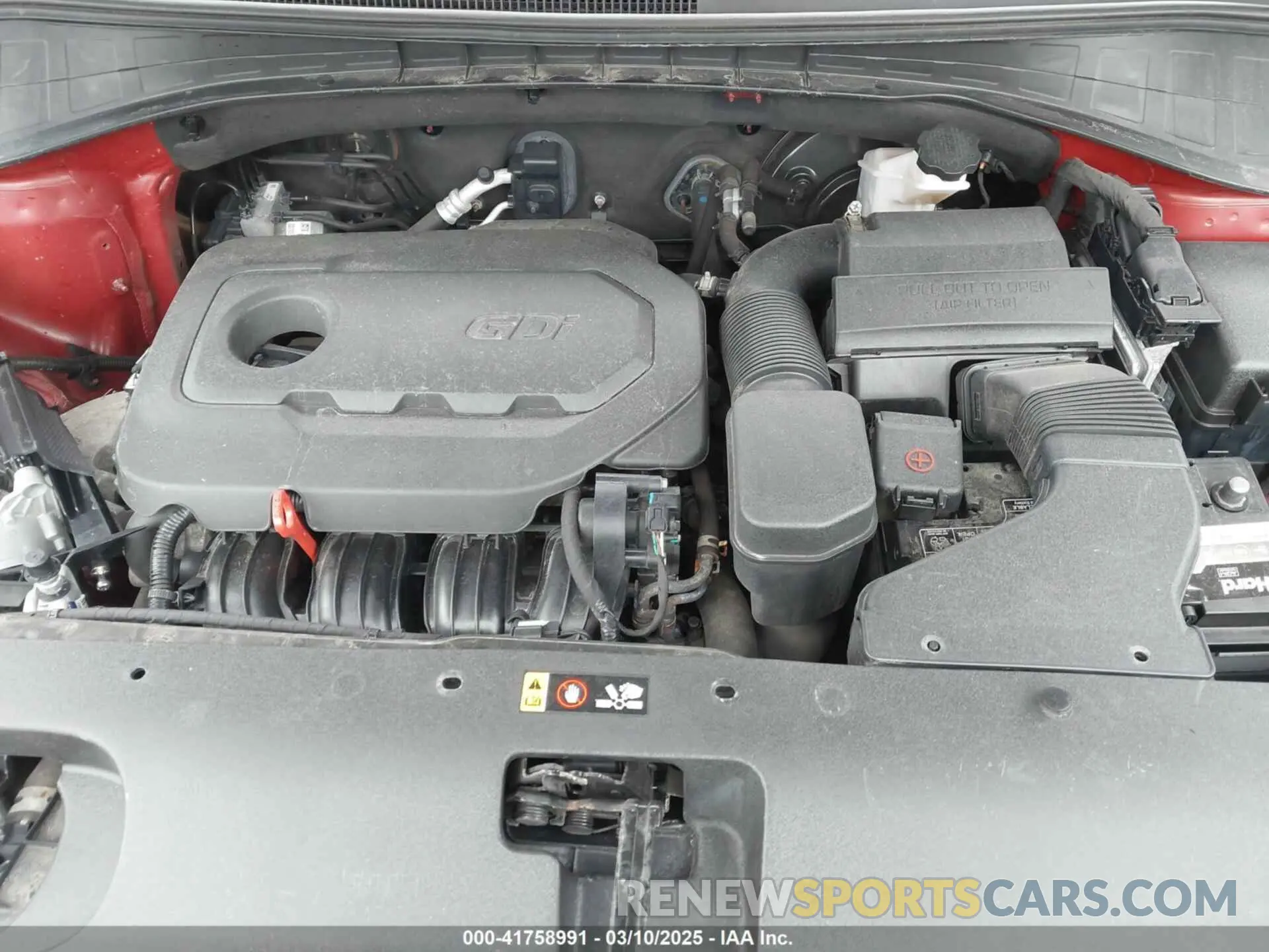 10 Photograph of a damaged car 5XYPGDA3XKG470852 KIA SORENTO 2019