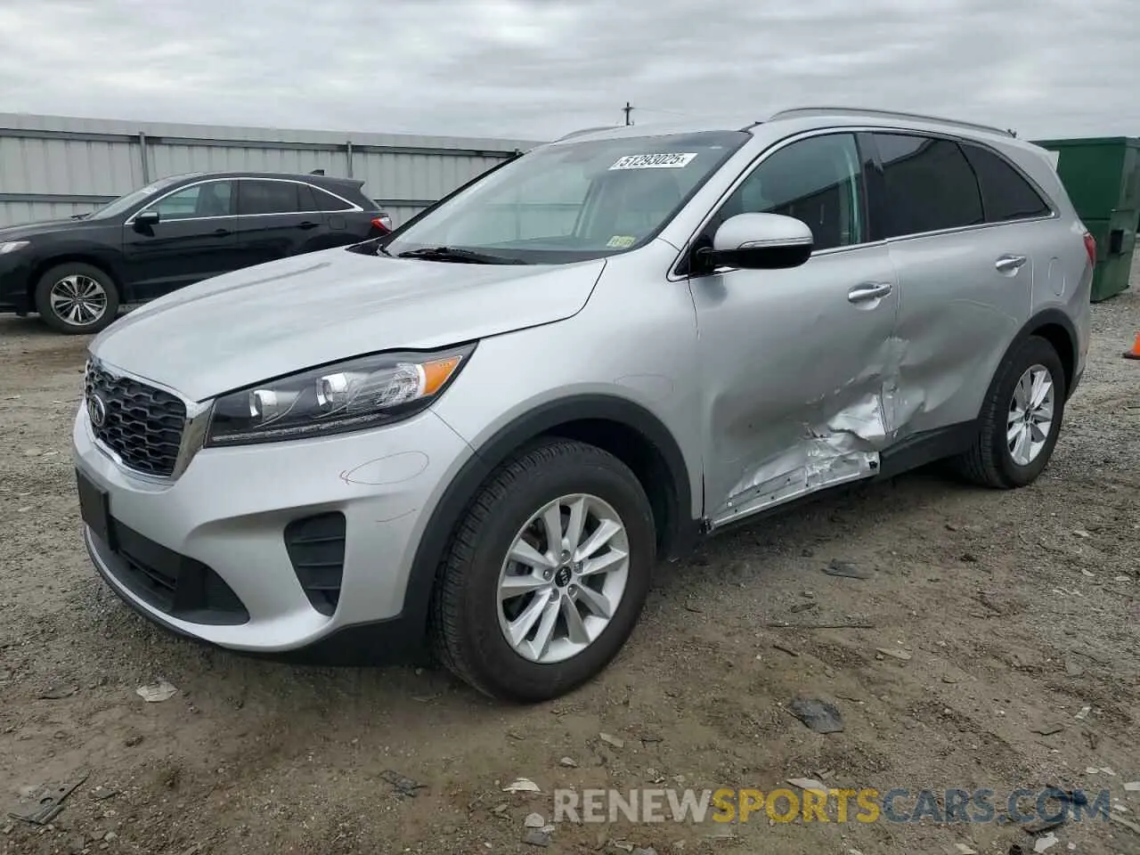 1 Photograph of a damaged car 5XYPGDA3XKG571034 KIA SORENTO 2019