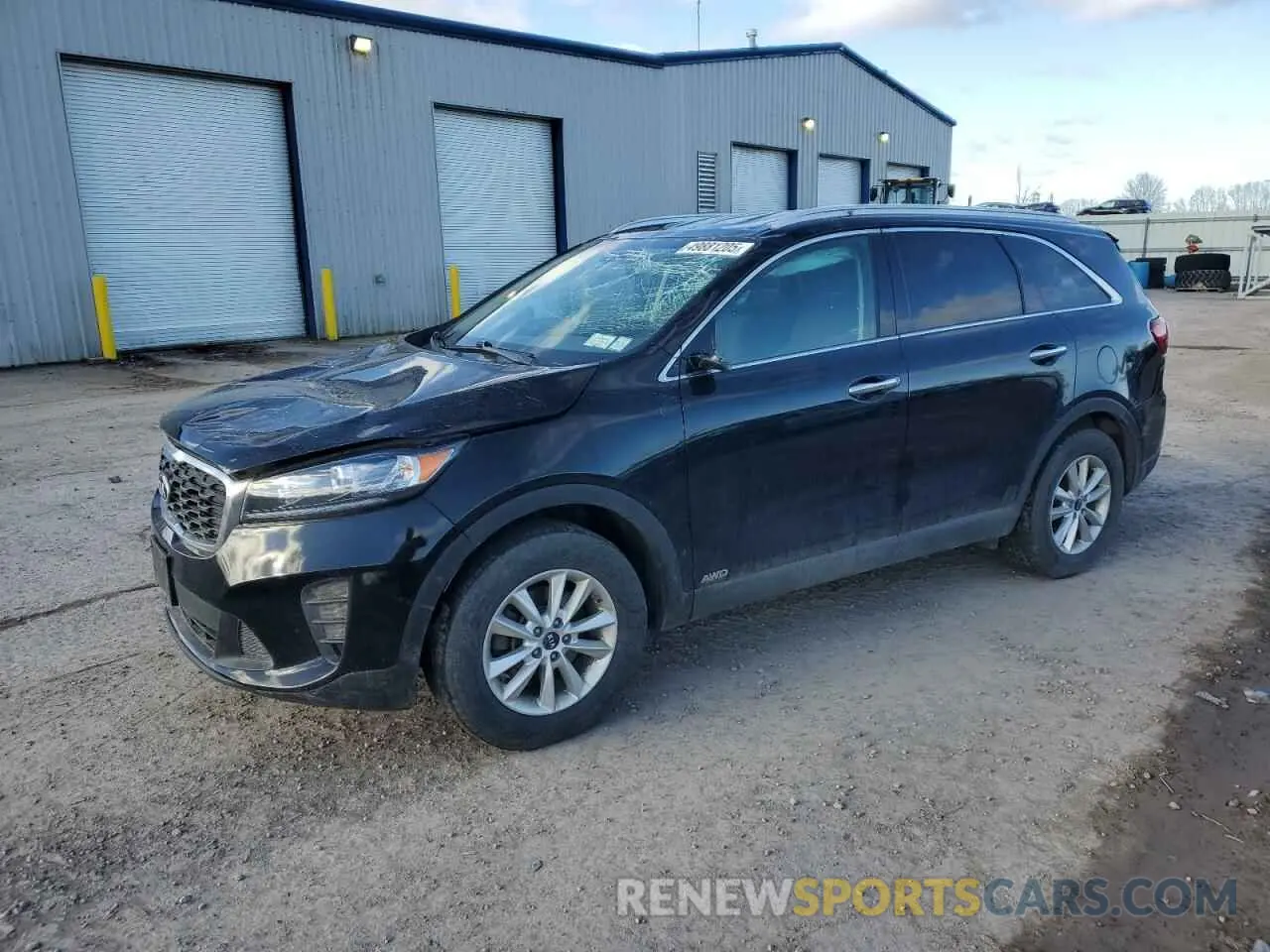 1 Photograph of a damaged car 5XYPGDA3XKG590618 KIA SORENTO 2019