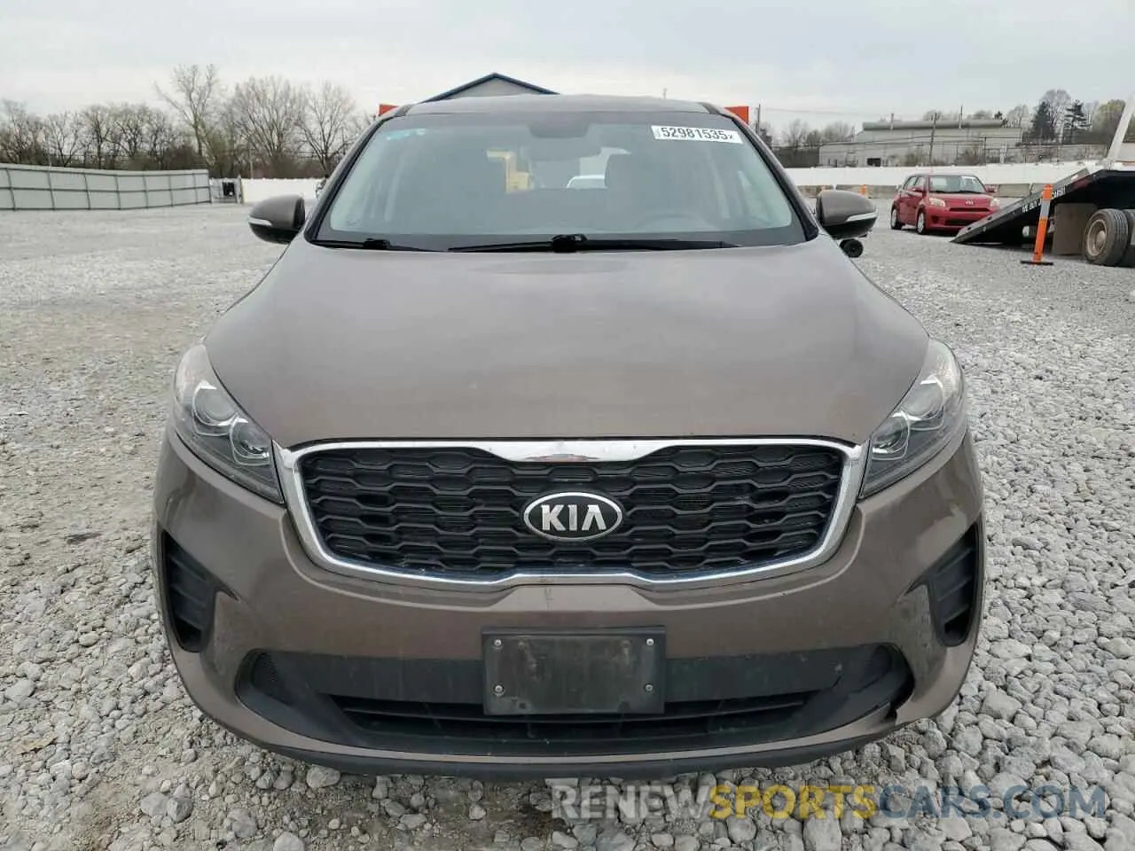 5 Photograph of a damaged car 5XYPGDA50KG487290 KIA SORENTO 2019