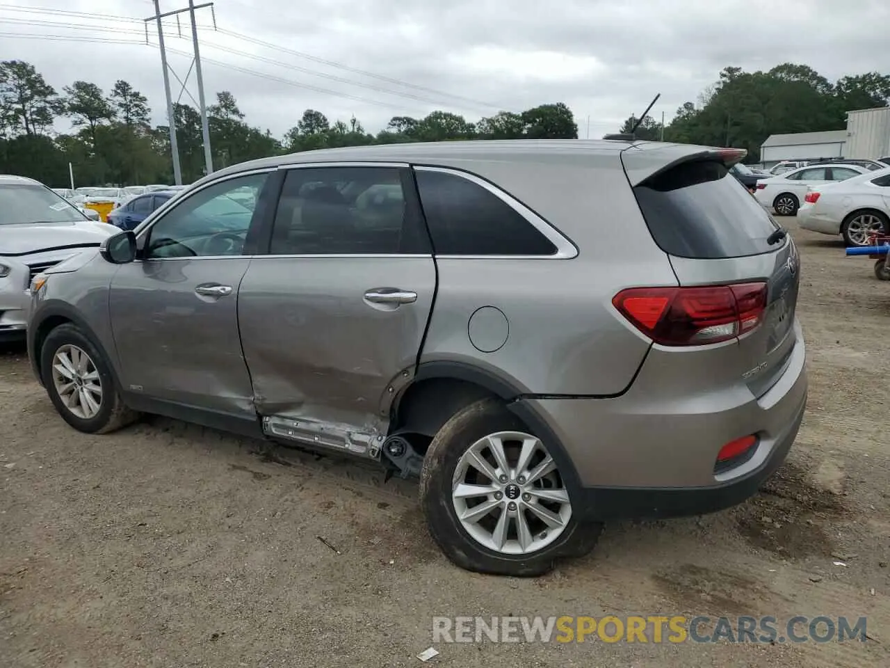 2 Photograph of a damaged car 5XYPGDA50KG488956 KIA SORENTO 2019