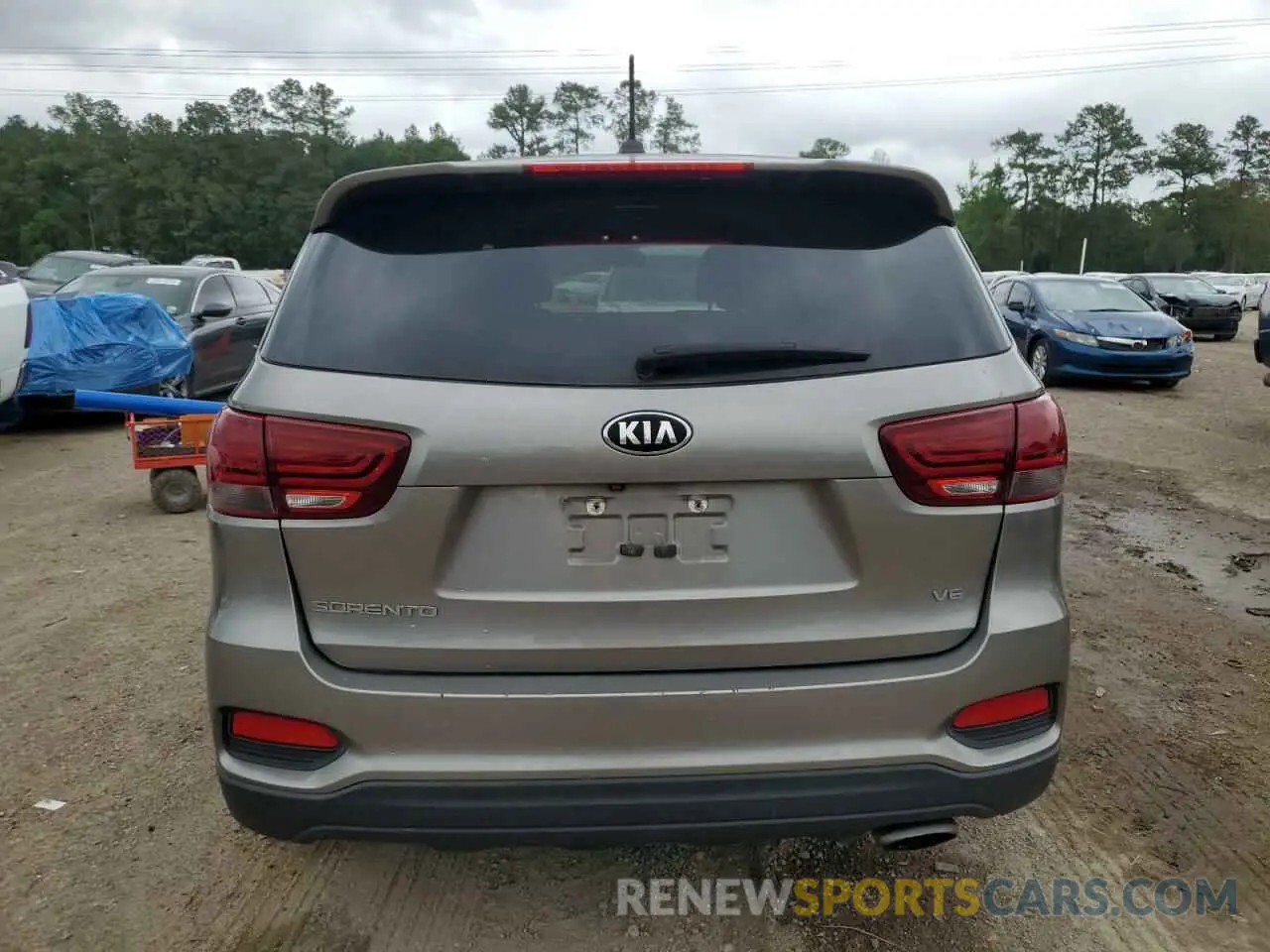 6 Photograph of a damaged car 5XYPGDA50KG488956 KIA SORENTO 2019