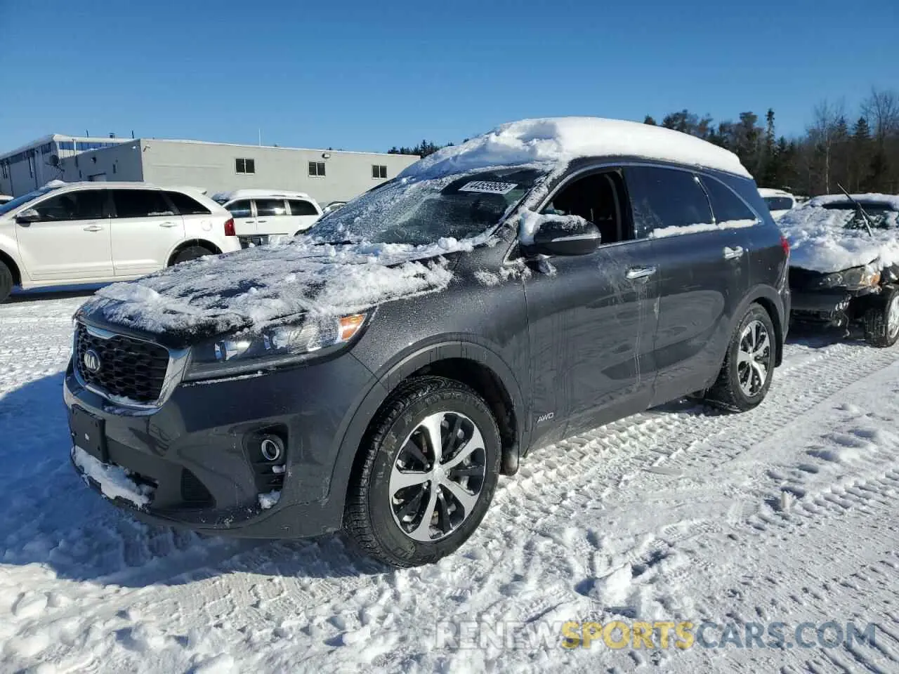 1 Photograph of a damaged car 5XYPGDA50KG493316 KIA SORENTO 2019