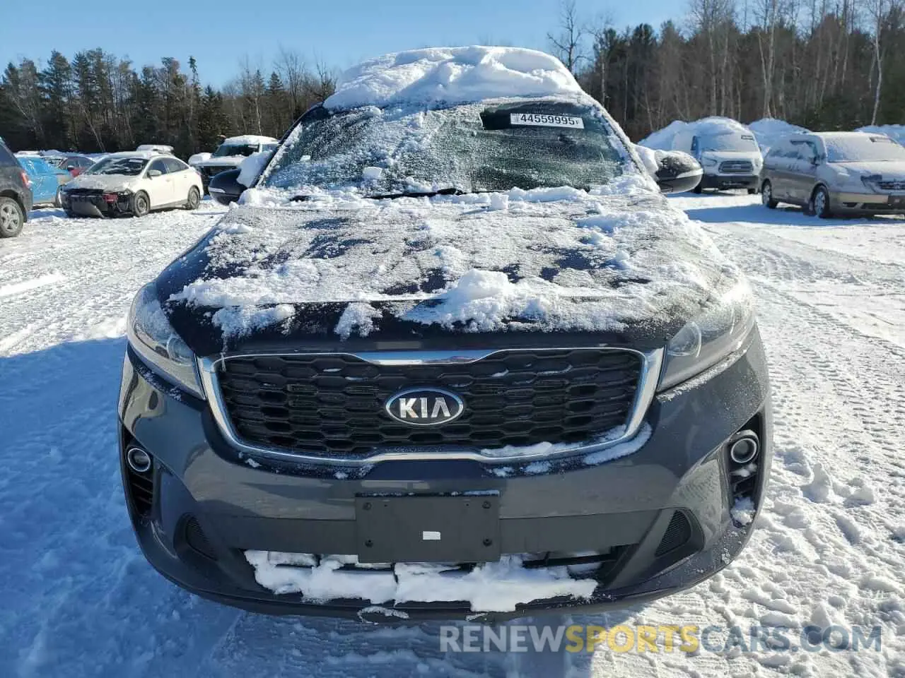 5 Photograph of a damaged car 5XYPGDA50KG493316 KIA SORENTO 2019