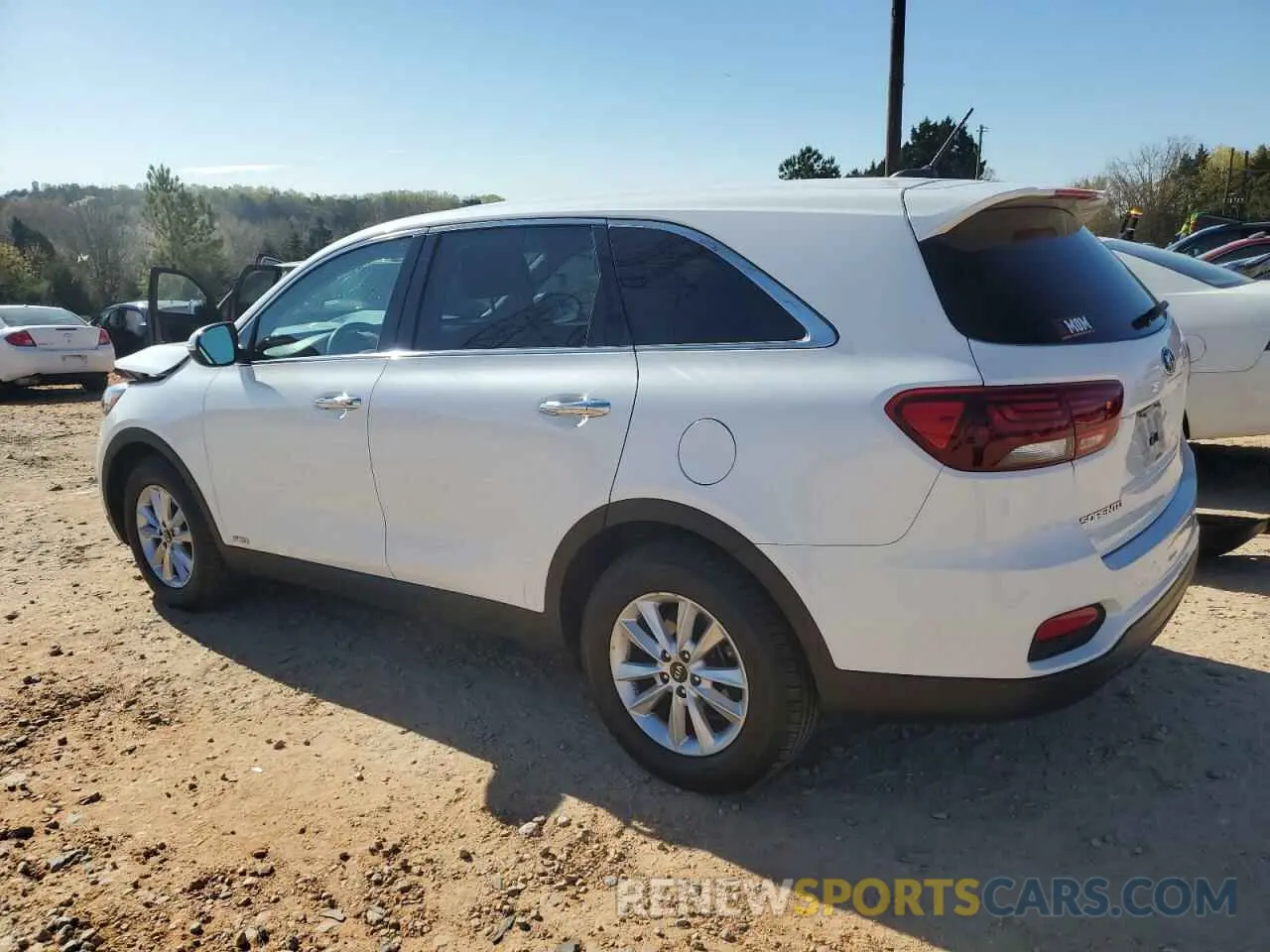 2 Photograph of a damaged car 5XYPGDA50KG571741 KIA SORENTO 2019