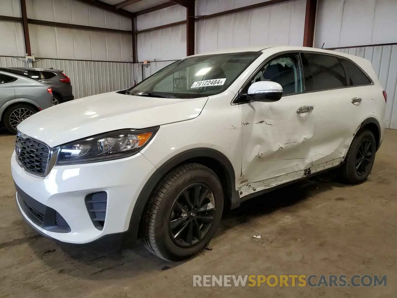 1 Photograph of a damaged car 5XYPGDA51KG474712 KIA SORENTO 2019