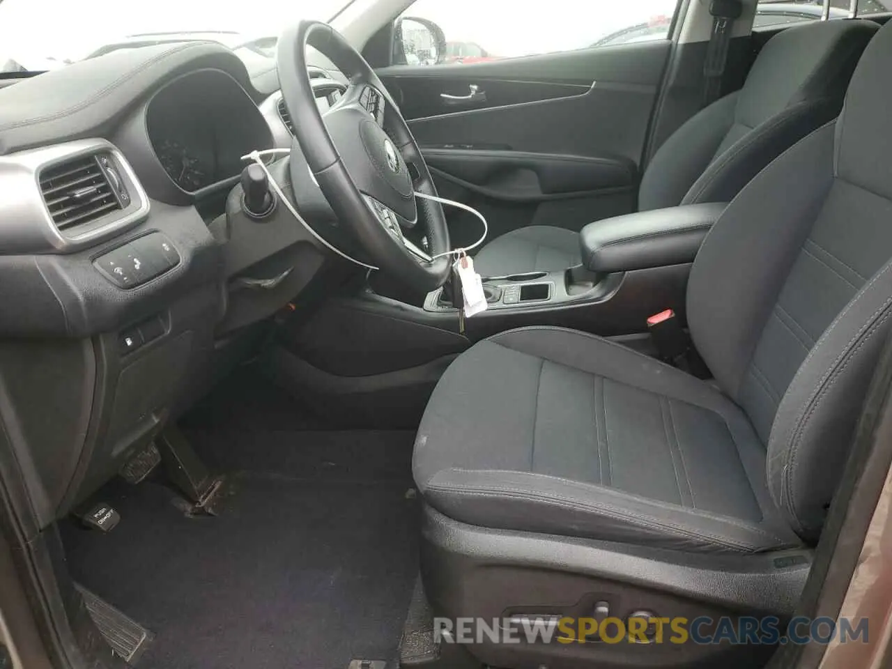 7 Photograph of a damaged car 5XYPGDA52KG457496 KIA SORENTO 2019