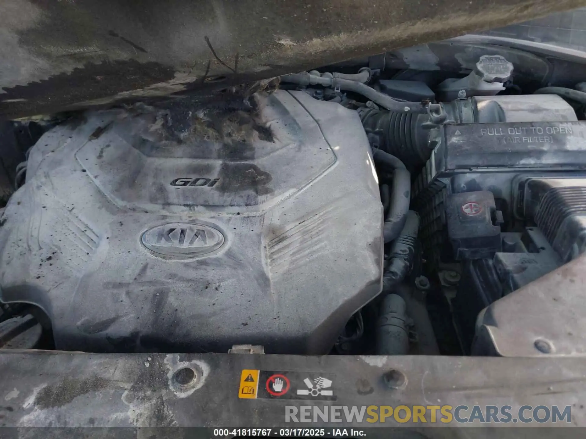 10 Photograph of a damaged car 5XYPGDA52KG602679 KIA SORENTO 2019
