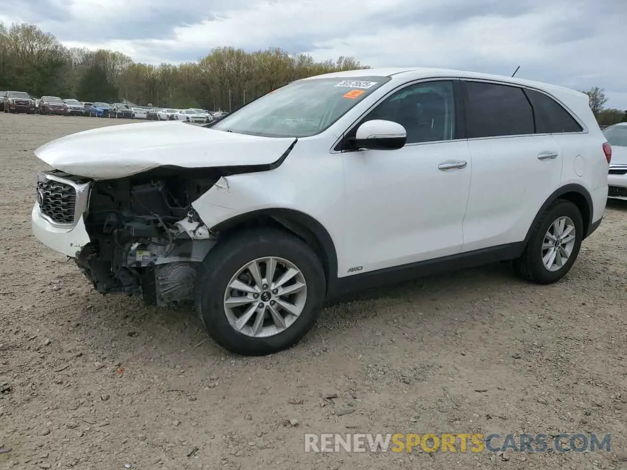1 Photograph of a damaged car 5XYPGDA53KG486523 KIA SORENTO 2019