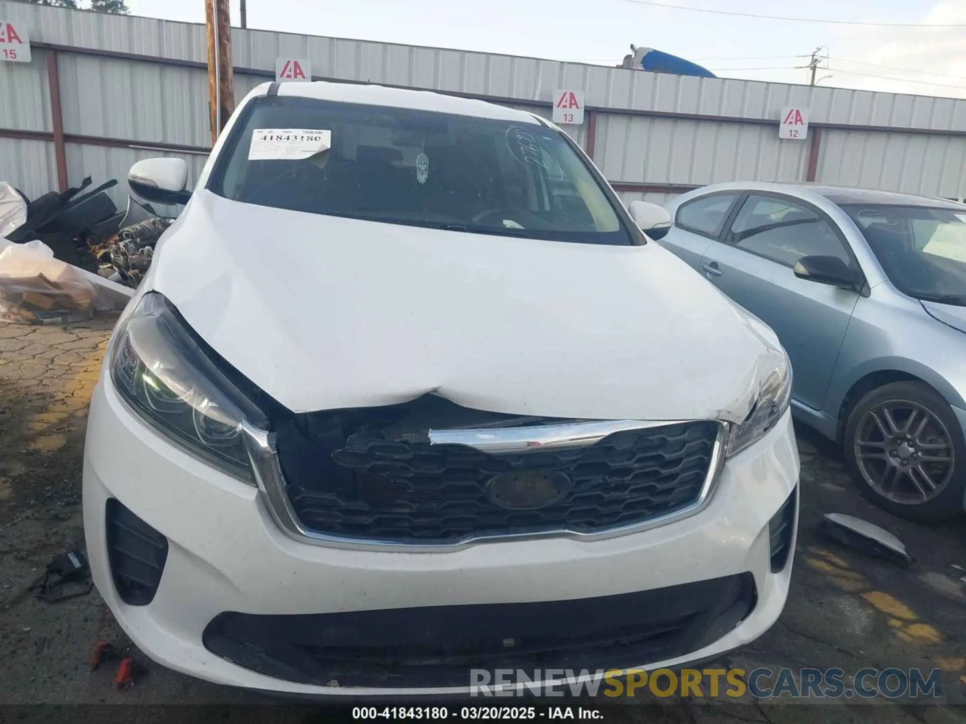 12 Photograph of a damaged car 5XYPGDA54KG440649 KIA SORENTO 2019