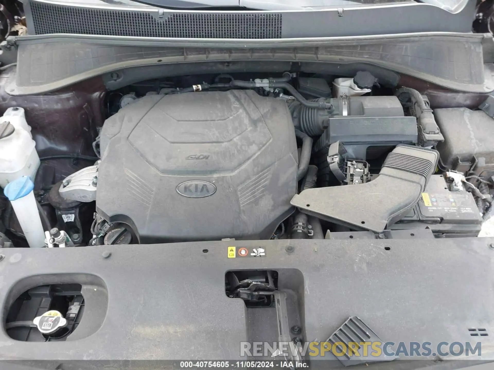 10 Photograph of a damaged car 5XYPGDA54KG559320 KIA SORENTO 2019