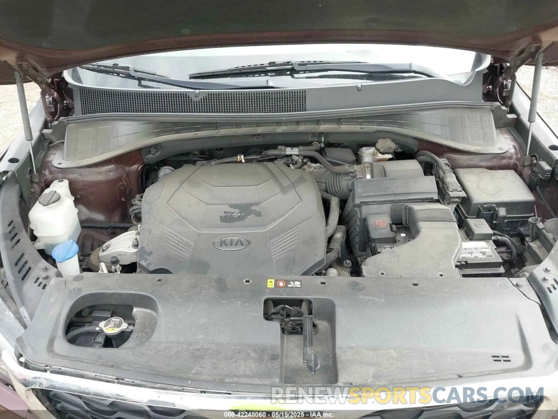 10 Photograph of a damaged car 5XYPGDA55KG447576 KIA SORENTO 2019
