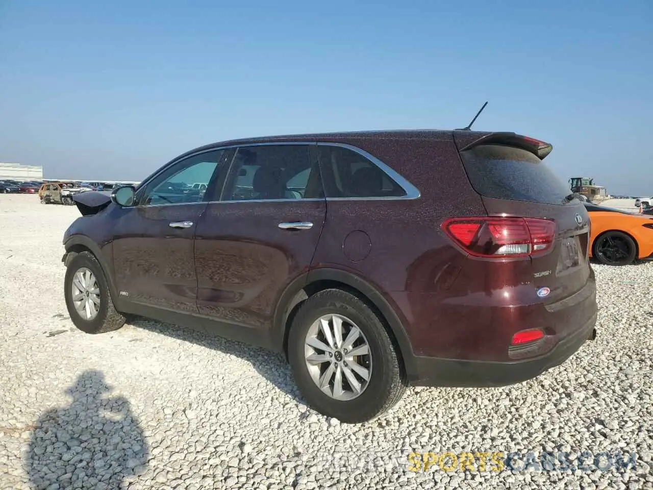 2 Photograph of a damaged car 5XYPGDA55KG466855 KIA SORENTO 2019
