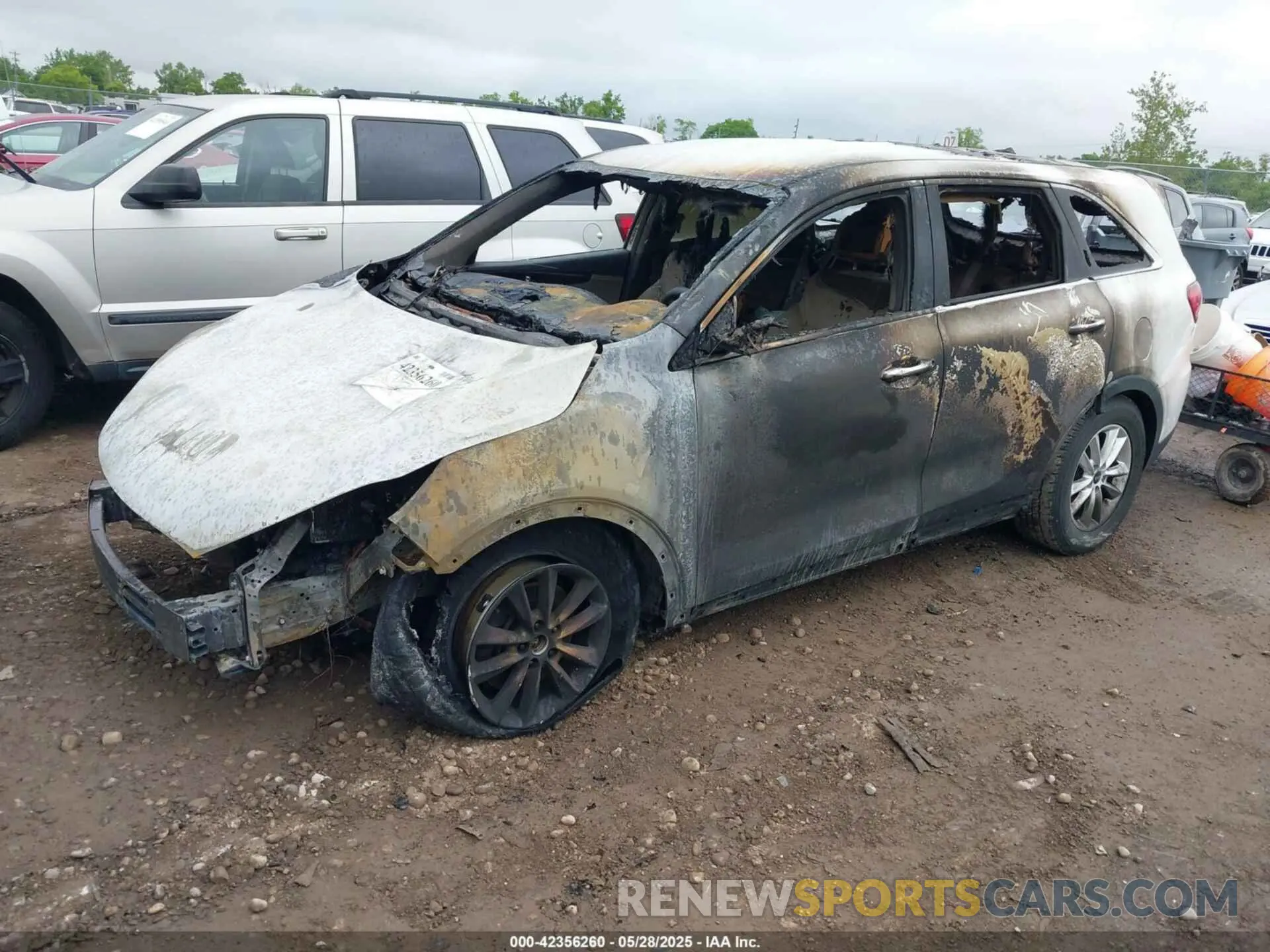 2 Photograph of a damaged car 5XYPGDA55KG481081 KIA SORENTO 2019