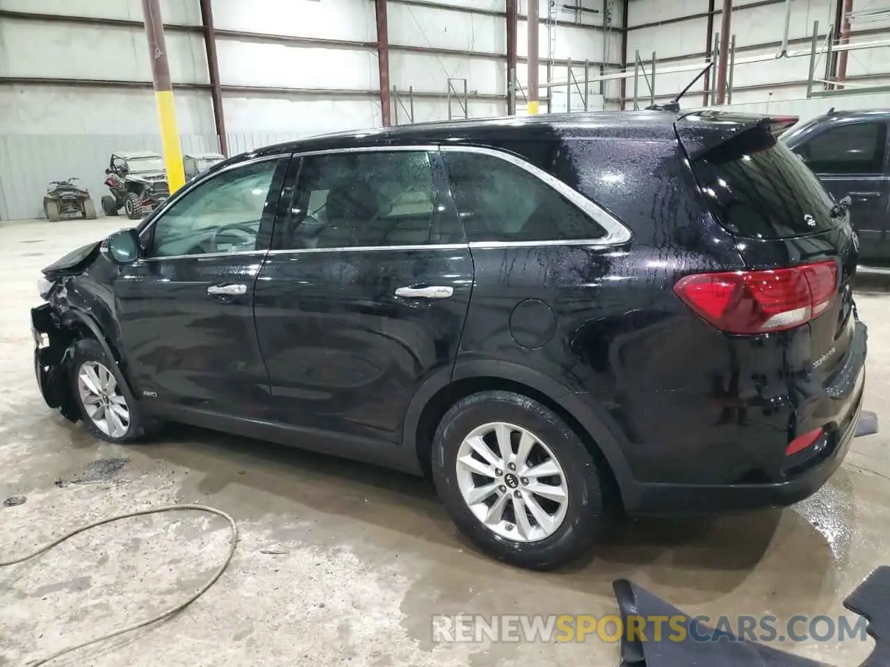 2 Photograph of a damaged car 5XYPGDA55KG523958 KIA SORENTO 2019
