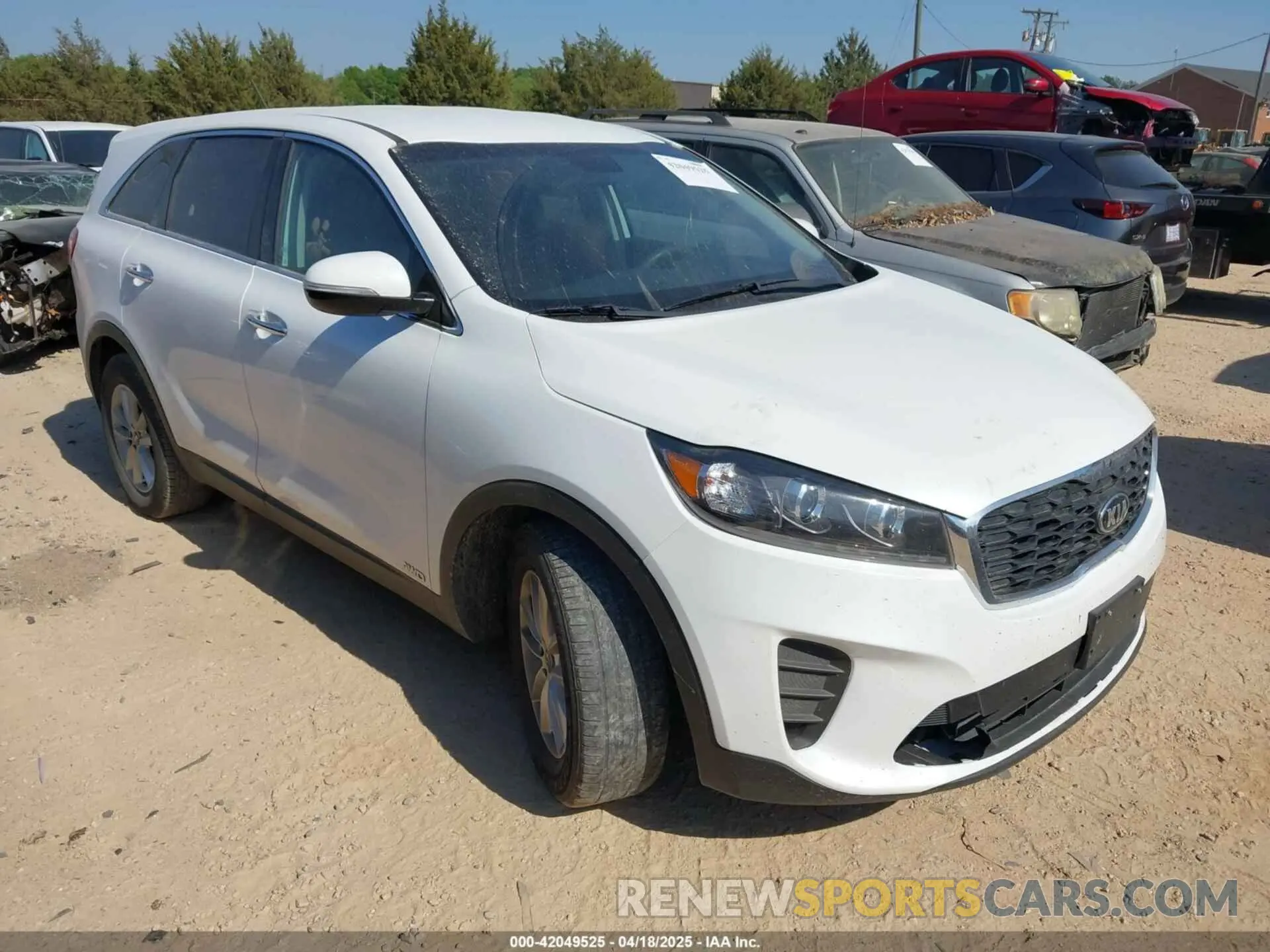 1 Photograph of a damaged car 5XYPGDA56KG441320 KIA SORENTO 2019
