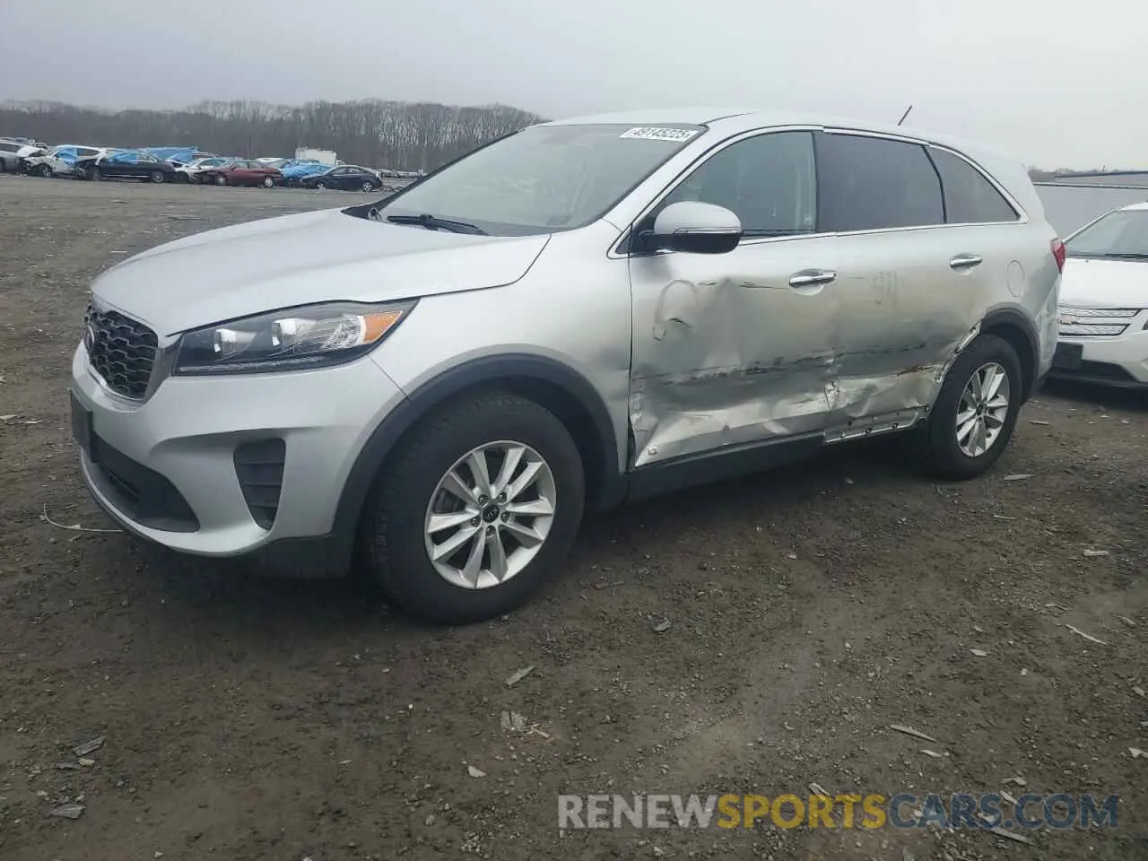 1 Photograph of a damaged car 5XYPGDA56KG488041 KIA SORENTO 2019