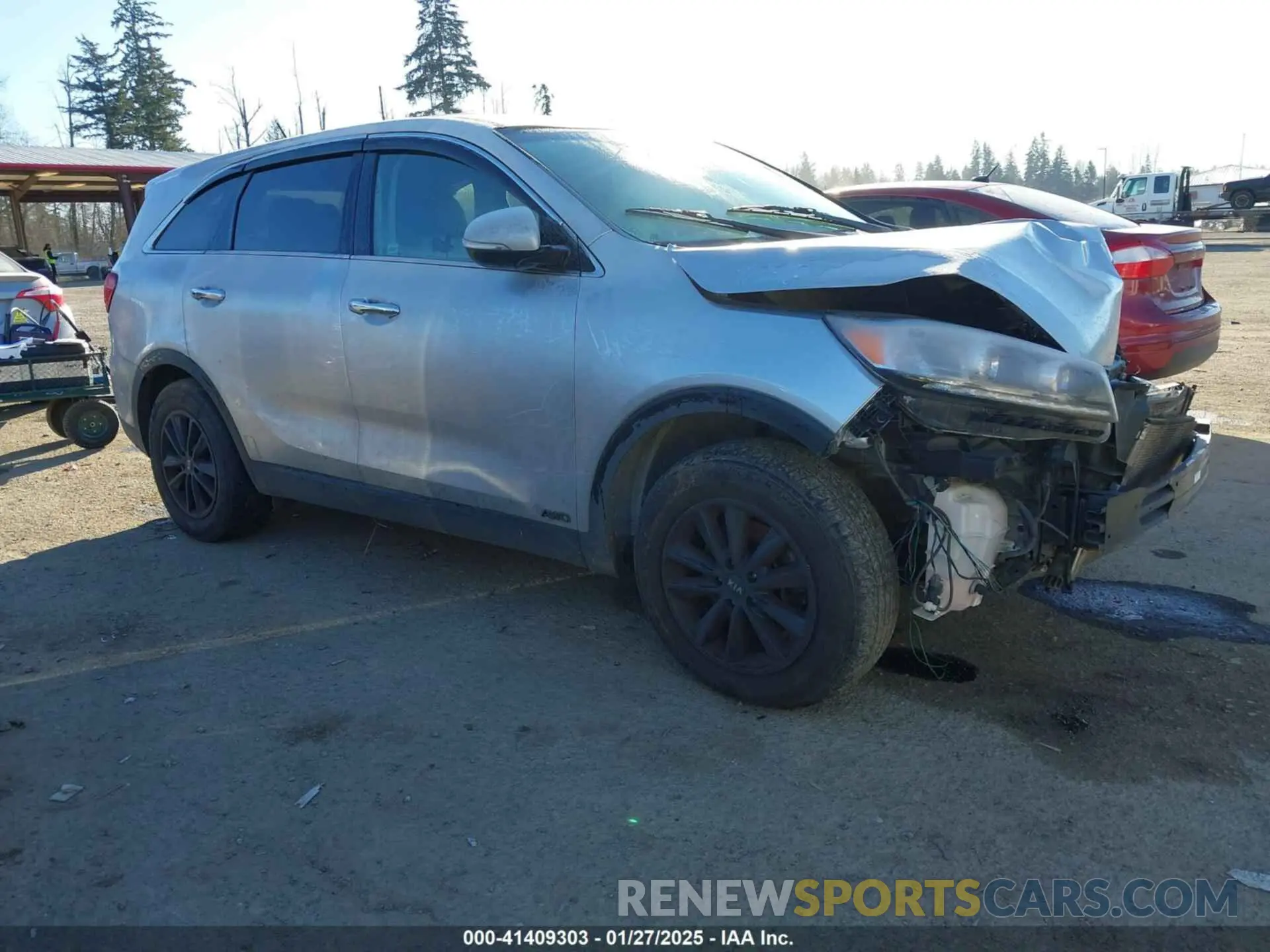 1 Photograph of a damaged car 5XYPGDA56KG506179 KIA SORENTO 2019