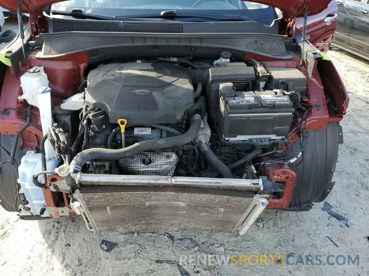 12 Photograph of a damaged car 5XYPGDA57KG584678 KIA SORENTO 2019