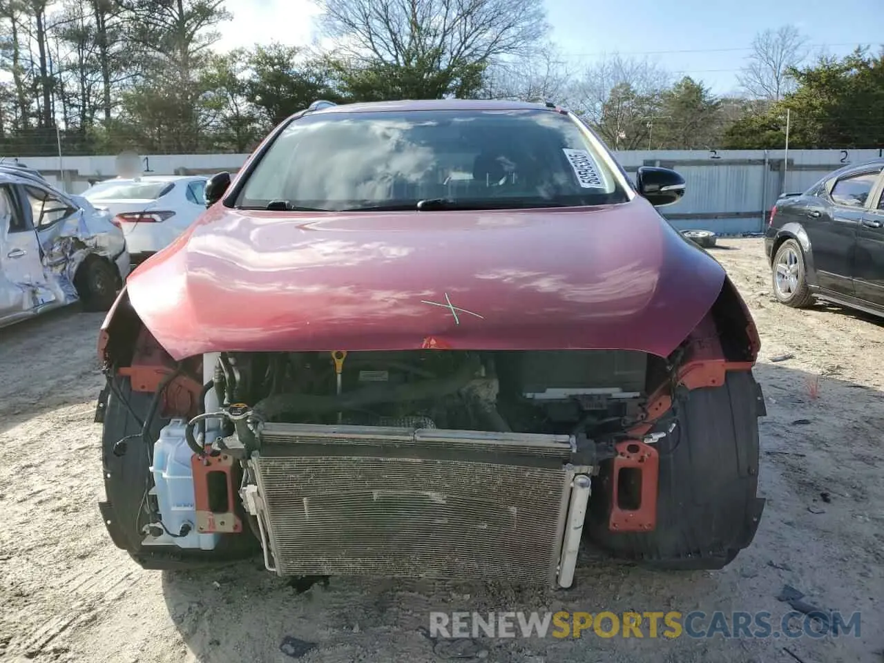 5 Photograph of a damaged car 5XYPGDA57KG584678 KIA SORENTO 2019