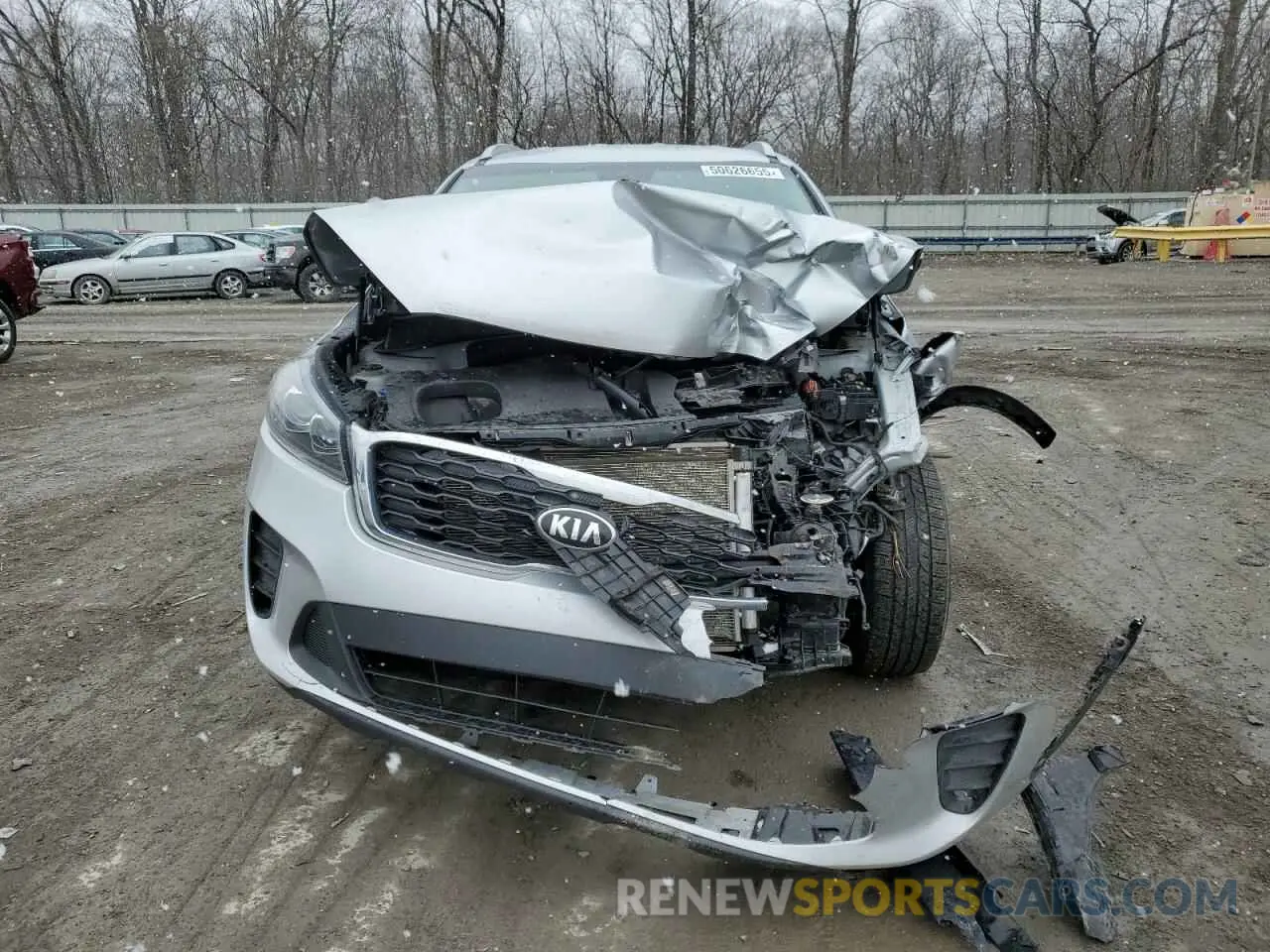 5 Photograph of a damaged car 5XYPGDA59KG544134 KIA SORENTO 2019