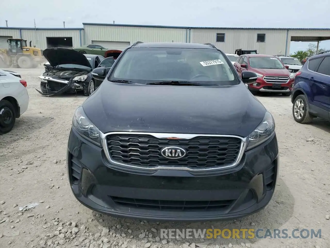 5 Photograph of a damaged car 5XYPGDA5XKG586960 KIA SORENTO 2019