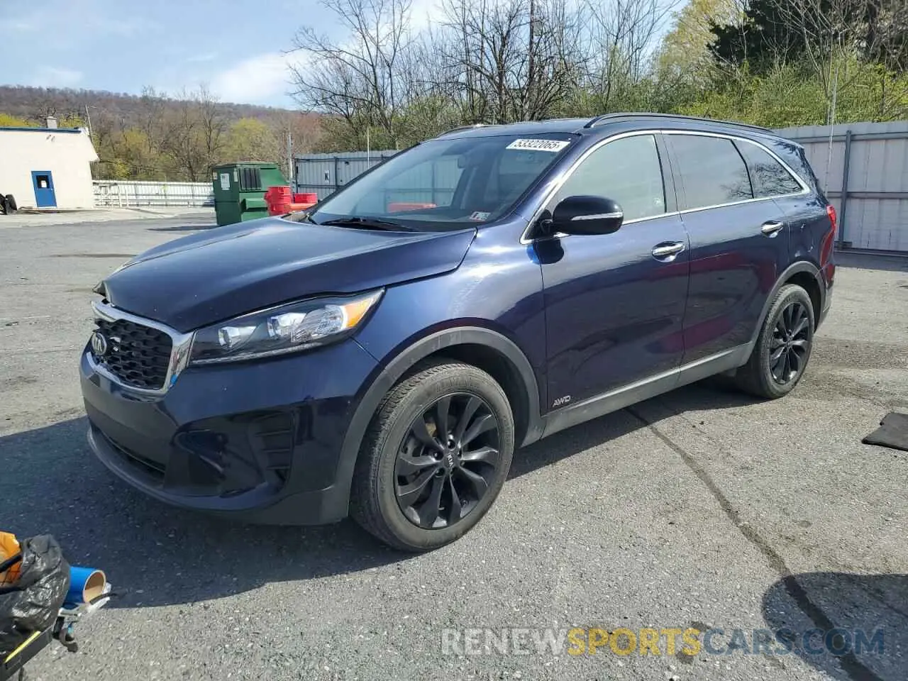 1 Photograph of a damaged car 5XYPGDA5XKG597358 KIA SORENTO 2019