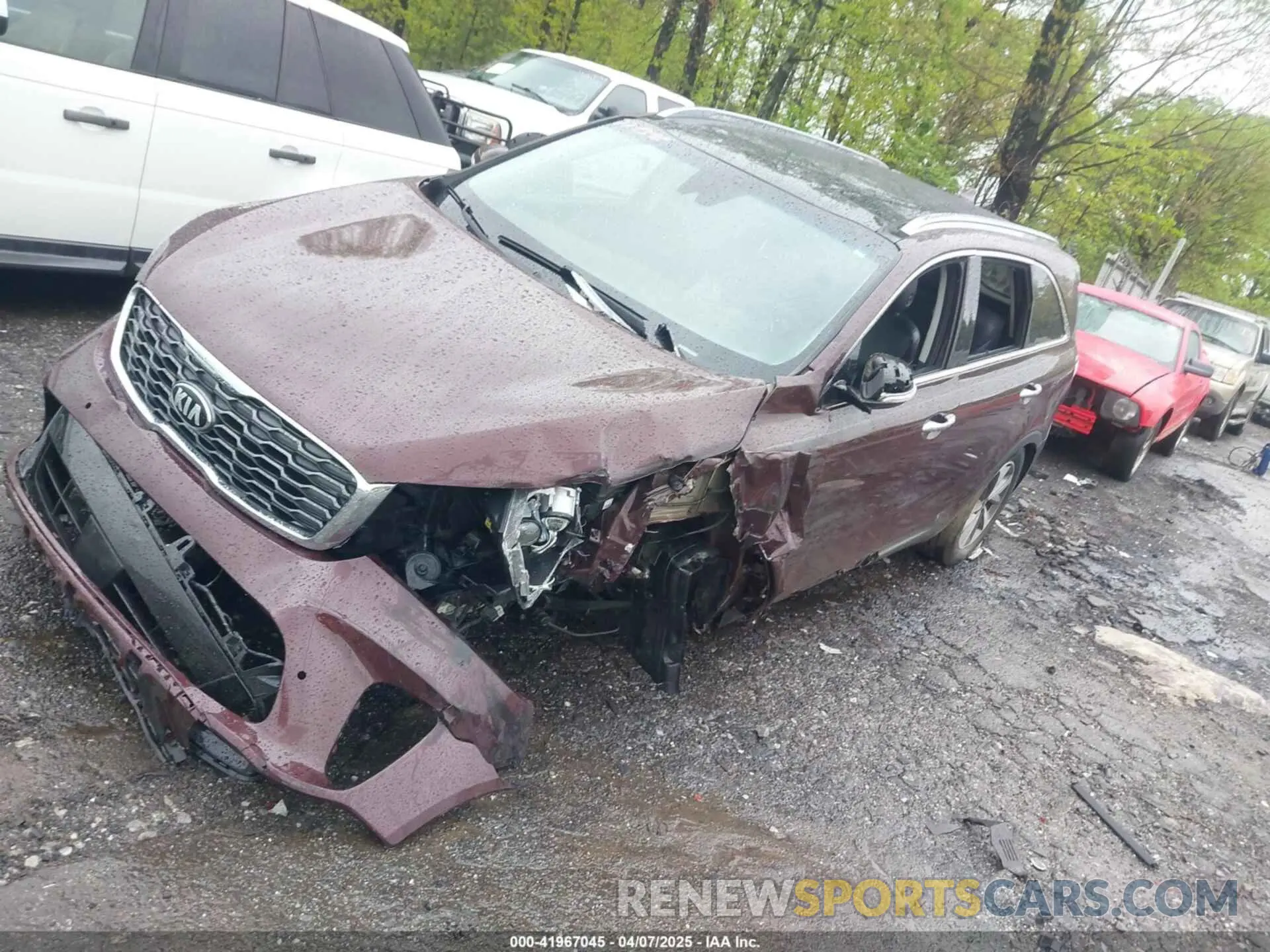 2 Photograph of a damaged car 5XYPH4A50KG473449 KIA SORENTO 2019