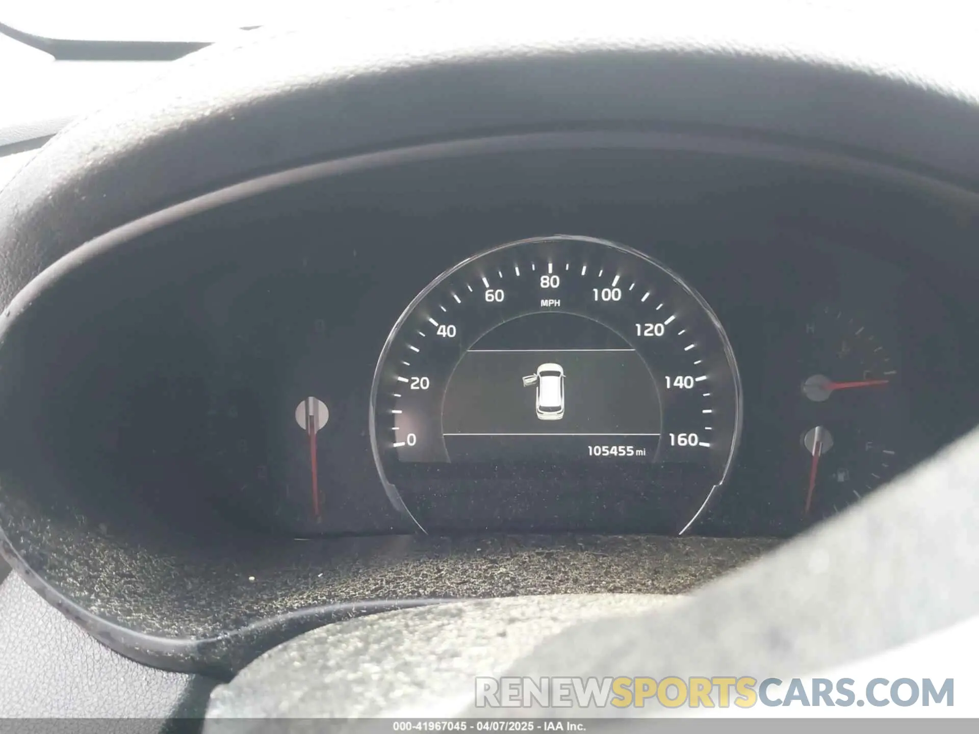 7 Photograph of a damaged car 5XYPH4A50KG473449 KIA SORENTO 2019