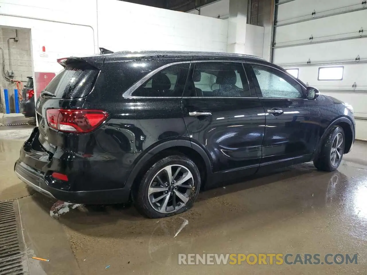 3 Photograph of a damaged car 5XYPH4A50KG515490 KIA SORENTO 2019