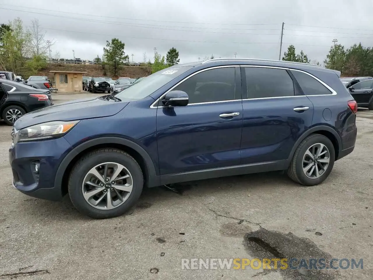 1 Photograph of a damaged car 5XYPH4A51KG471418 KIA SORENTO 2019