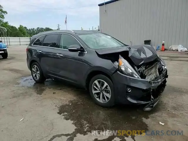 15 Photograph of a damaged car 5XYPH4A52KG453042 KIA SORENTO 2019