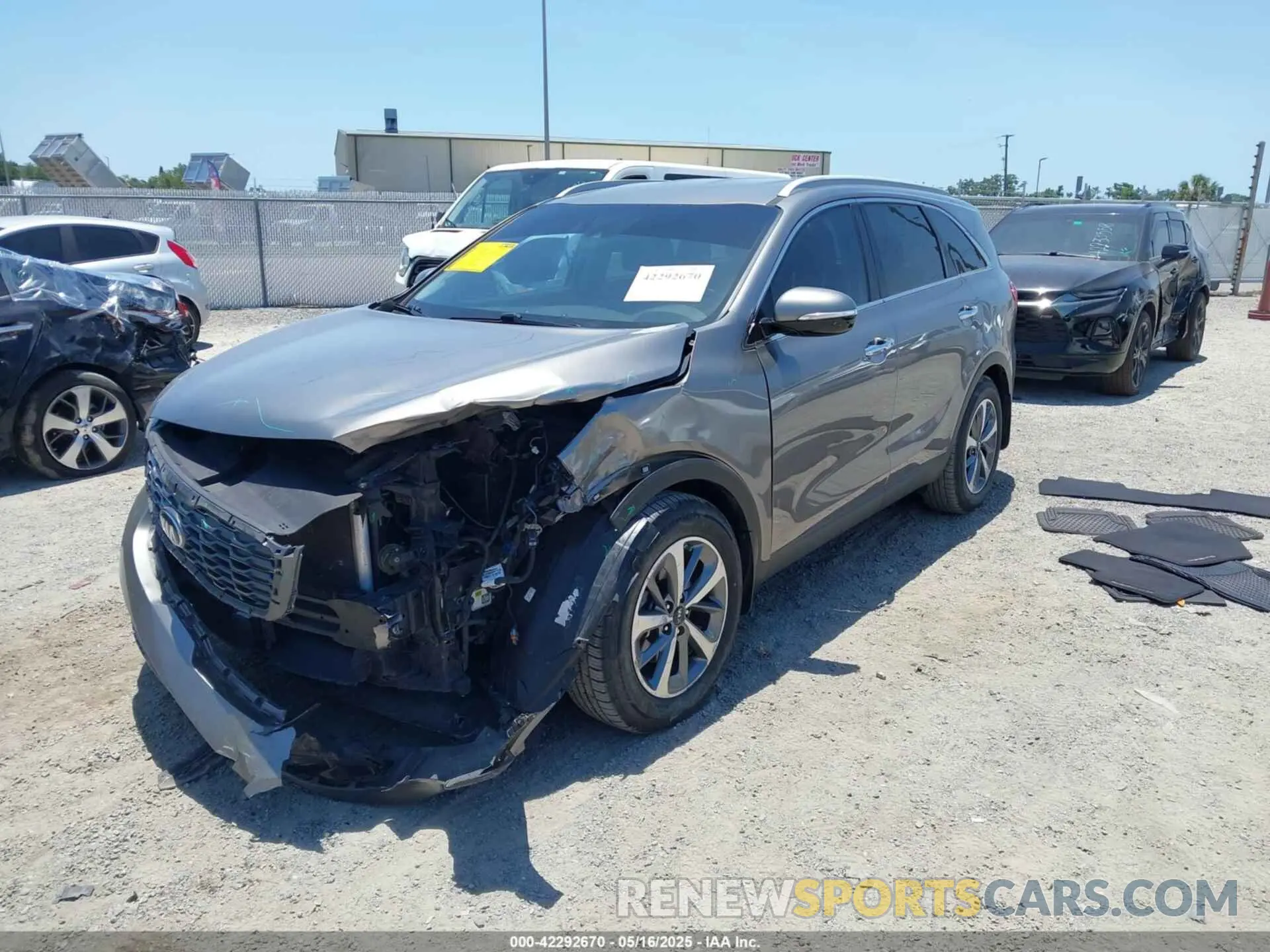 2 Photograph of a damaged car 5XYPH4A52KG472996 KIA SORENTO 2019