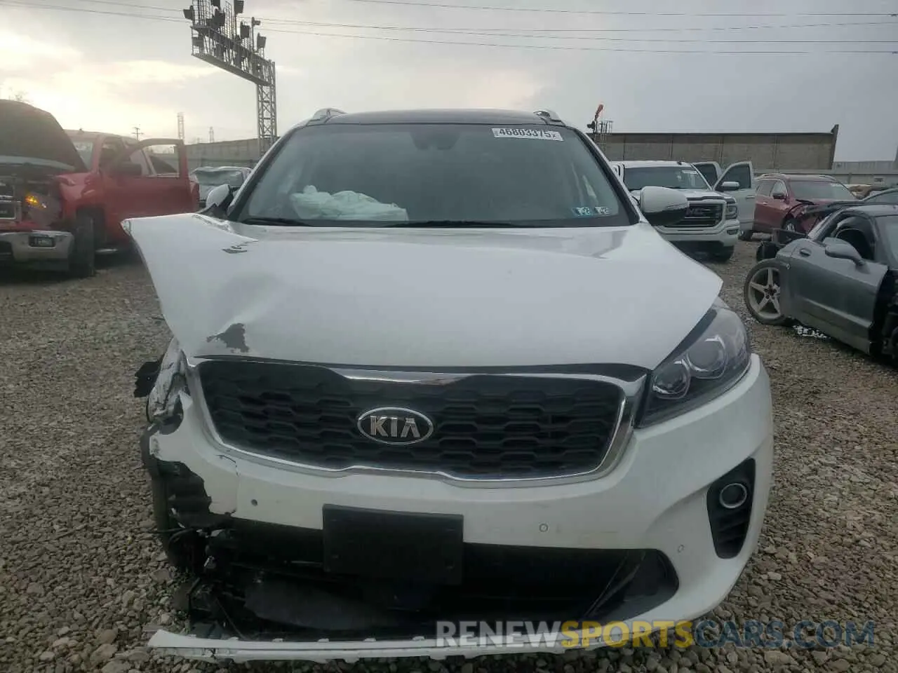 5 Photograph of a damaged car 5XYPH4A52KG504121 KIA SORENTO 2019